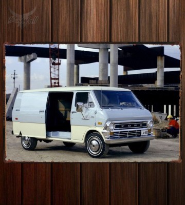 Металлическая табличка Ford Econoline